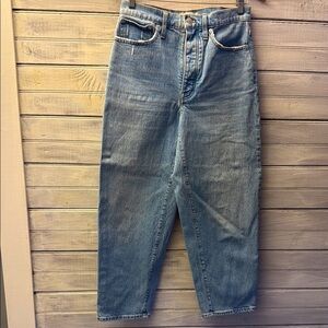 Madewell high waisted balloon jeans
